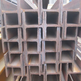 现货供应钢梁工业建筑用普碳热镀锌工型钢工字钢轨道打包批发