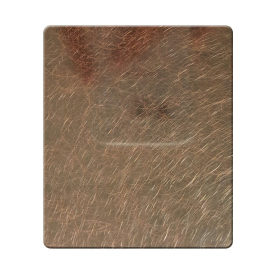 蚀刻自由纹水镀红古铜纳米色油仿古铜201 304 2B不锈钢板加工