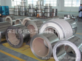 深圳SUS301半硬不锈钢带 1/2H（310-340度）301分条中硬不锈钢带
