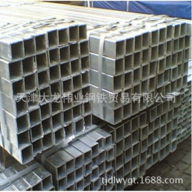 天津镀锌矩形管厂、量大优惠、低价直销镀锌矩形管