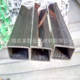 304不锈钢装饰方管 不锈钢焊接方管厂 家具制造用不锈钢方管