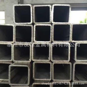 厂家供应 不锈钢方管 不锈钢矩形管 工程装饰用矩形管批发
