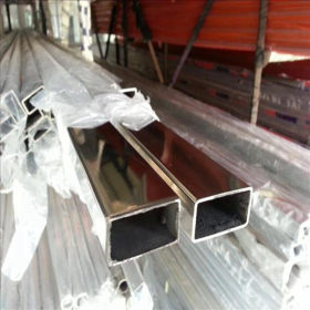 厂家现货批发201/304光面拉丝不锈钢矩形管95*45厚度0.8-2.5mm