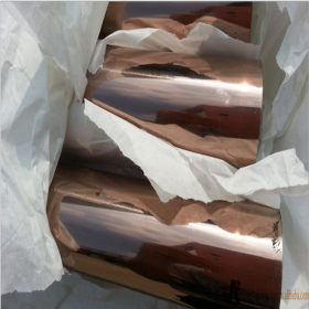 厂家现货201/304玫瑰金不锈钢圆管外径76mm厚度0.8*2.9光面/拉丝