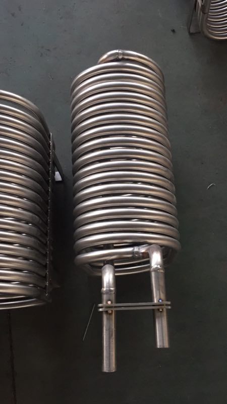 304不锈钢蒸汽盘管厂家 蒸汽加热钛管 冷热交换器蒸汽不锈钢盘管