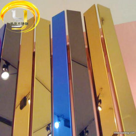 厂家批发201不锈钢镜面钛金板 加工定制精品8K黄金色装饰不锈钢板