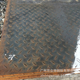 花纹板8mmx1260x4000mm 防滑花纹钢板 现货扁豆花纹板