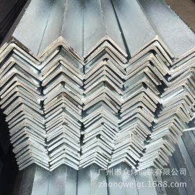 镀锌角钢批发 热镀锌角铁 Q235B国标 现货唐钢广州钢材市场