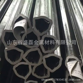 异型钢管加工厂生产扇形管 平椭圆铁管 三角管 保质量 交货快