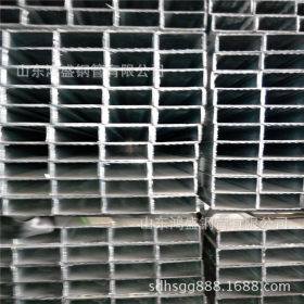 厂家直销矩形钢管 镀锌带矩形钢管 天津热浸锌矩形管钢管