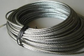 304不锈钢钢丝绳 5mm 起重钢丝绳 304不锈钢丝绳 软不锈钢绳