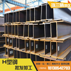 佛山工字型材钢q235b 国标槽钢10号热轧镀锌H钢 厂家直销来图加工