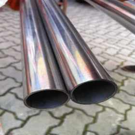 厂家供应 青古铜不锈钢圆管40*0.7*0.8 红古铜不锈钢圆管 制品管
