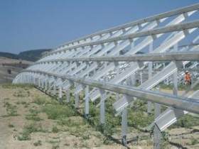 光伏支架 太阳能专用支架 管廊支架 哈芬槽 配件齐全13652035999