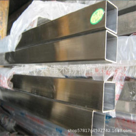 厂家304不锈钢装饰管 316不锈钢方管 304不锈钢矩形管 大量现货