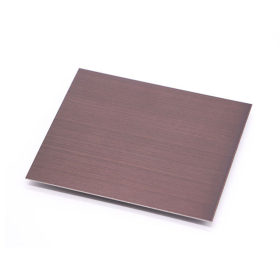 厂家直销 不锈钢发黑水镀铜板 201/304不锈钢板彩色加工金属制品
