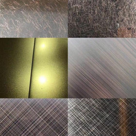 佛山专业厂家不锈钢装饰彩色板可定制彩色和纹板 颜色齐全