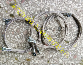 316不锈钢绳压端子 锁具钢丝绳压铝套 7*19-5mm 包胶绳 裸绳 油绳