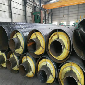 钢套钢蒸汽保温钢管 高温硅酸钙硅酸铝蒸汽保温钢管 蒸汽管道厂家