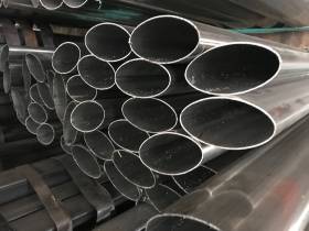 厂家直销 304不锈钢椭圆管 不锈钢管材定制 拉丝不锈钢无缝管