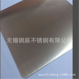 加工销售不锈钢黑钛拉丝板材201黑钛金镜面板材长期供应