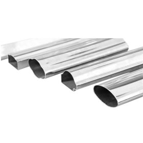 供应304不锈钢异型管 不锈钢拉丝圆管异型管 316不锈钢异型管加工