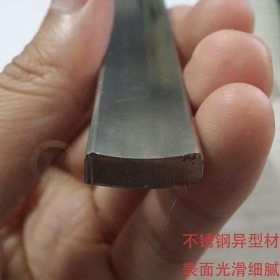 冷拉不锈钢异形棒 SUS316L非标异形条 定制医疗手术刀用圆弧型材
