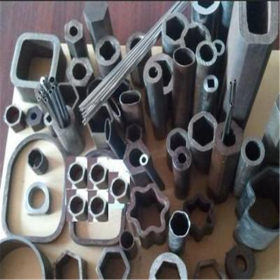 异型管厂生产45#异型平椭圆管 各型号的扇形管 六角钢管 样