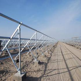 厂家生产屋顶太阳能发电支架系统 分布式发电系统光伏支架C型钢
