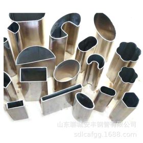 碳钢无缝异型管加工 来图加工各种形状异型管 六角管 面包管