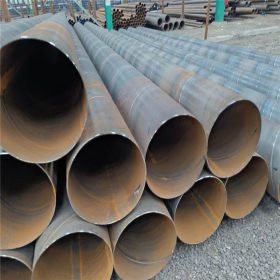钢管柱 q345厚壁焊管 建筑工程立柱 广告牌用钢板卷管 厂家直销
