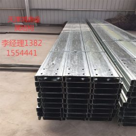 灵石C型钢厂家天津鸿鼎生产销售C型钢镀锌C型钢走线槽C型钢
