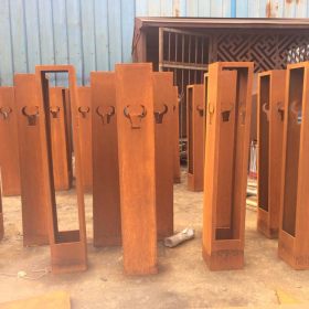 Q345NH耐候钢板 厂家库存价格 可定尺雕刻图案 快速上锈
