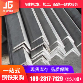 广东型材厂家直销 桥梁建筑工程用国标角钢 非标定制不锈钢角钢