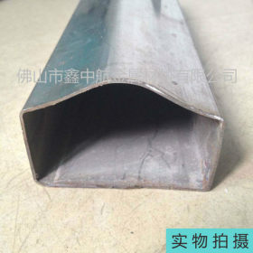 佛山不锈钢大椭圆管 不锈钢异型管加工拉丝电镀异型管厂家定制