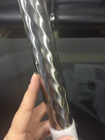 佛山厂家供应304压花不锈钢螺纹管 优质不锈钢管不锈钢异性管