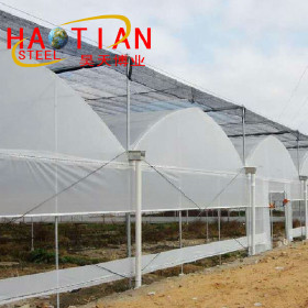 吐鲁番智能温室蔬菜大棚管 温室大棚阳光板 水沟配件齐全