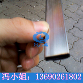 304不锈钢方管拉丝 201不锈钢矩形管150*100镜面黑钛金 不锈钢管