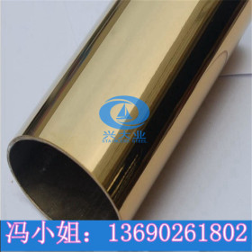 304不锈钢管黑钛金 不锈钢圆管外径8mm玫瑰金镜面 黄钛金不锈钢管