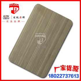 不锈钢咖啡红拉丝板 201不锈钢彩色磨砂板 装饰板 墙面板 可定制