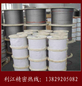 满足供应进口304不锈钢钢丝绳 软绳 硬绳 精密316不锈钢丝绳
