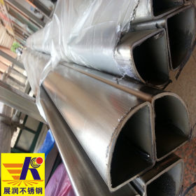 不锈钢扇形管 45*45*R60专业生产各种不锈钢异形焊管厂家 扇形管