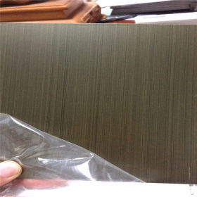 广东佛山不锈钢装饰板材市政工程首选砂板彩板铜板颜色板喷砂木纹
