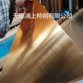 供应201、202、304、316L不锈钢镀钛拉丝板蚀刻板可来样定做厂家