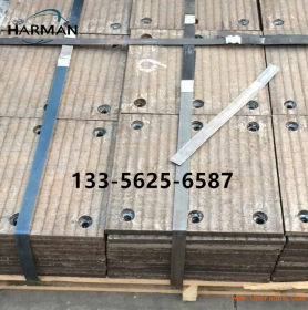 高铬堆焊双金属复合耐磨板规格齐全厂家直销零卖切割碳化铬耐磨板
