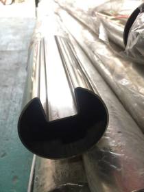 金弘德专业定制不锈钢圆槽管、定制5米长度不锈钢圆槽管