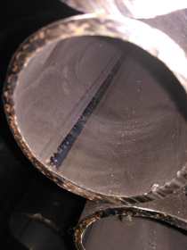 家具五星脚管 直径53*2.5mm内刮去焊缝 热扎黑管 统管厂家直供
