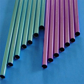 定制阳极氧化彩色铝管 6063薄壁铝管 6061精拉铝管任意定制图色