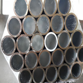 厂家批发氧化铝管 6063铝管喷砂拉丝氧化 抛光切割 长度订制 现货