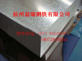杭州专业批发热镀锌板卷 有花镀锌板 无花镀锌板